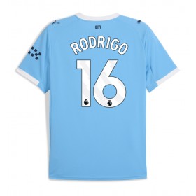 Manchester City Rodri Hernandez #16 Hemmakläder 2025-26 Kortärmad